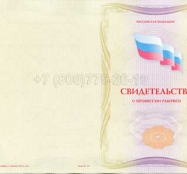 Свидетельство о Профессии Рабочего "Автоклавщик литья под давлением" в Кемерово