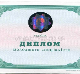 Диплом Техникума Украины 2002г в Кемерово