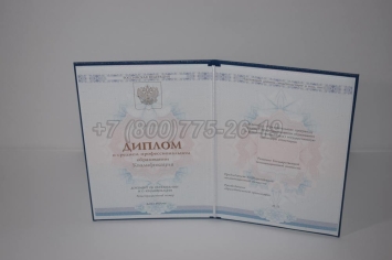 Диплом Техникума 2025г ГОЗНАК в Кемерово